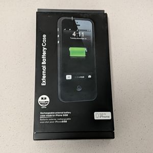 External battery case